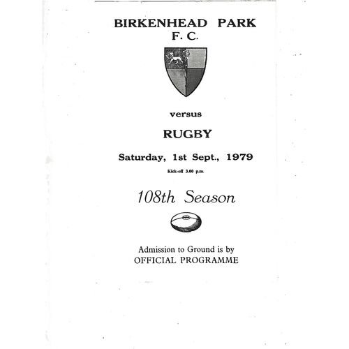 Rugby Away Rugby Union Programmes