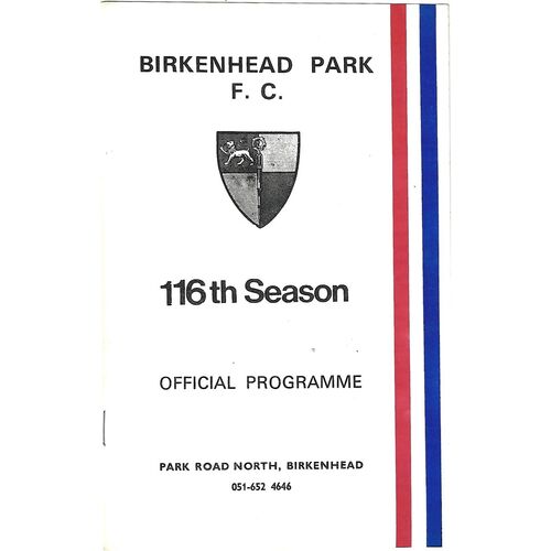 London Scottish Away Rugby Union Programmes