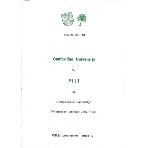 Fiji Rugby Union Programmes