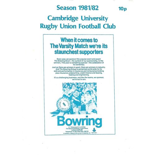 Harlequins Away Rugby Union Programmes