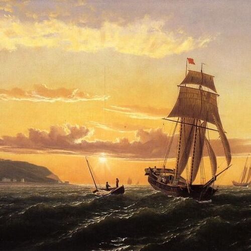 Sunrise on the Bay of Fundy