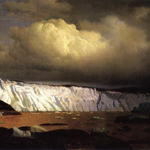 View of Sermitsialik Glacier