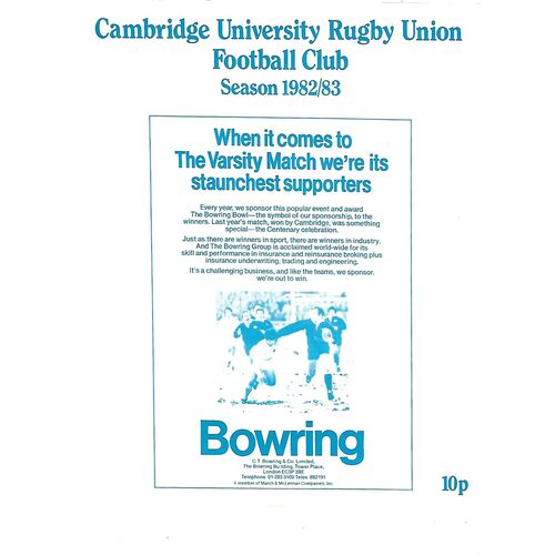 Blackheath Away Rugby Union Programmes