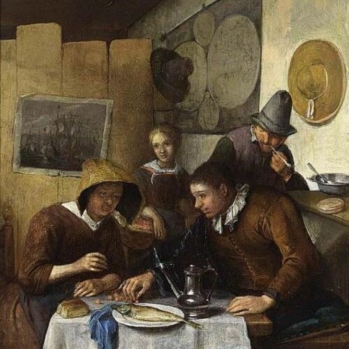 Family Having Breakfast