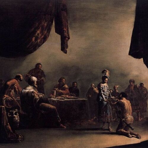 Salome Presented with the Head of St John the Baptist