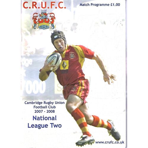 Westcombe Park Away Rugby Union Programmes