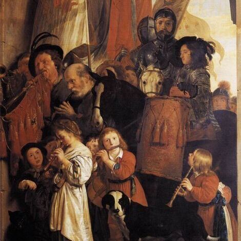 Triumphal Procession with Musicians