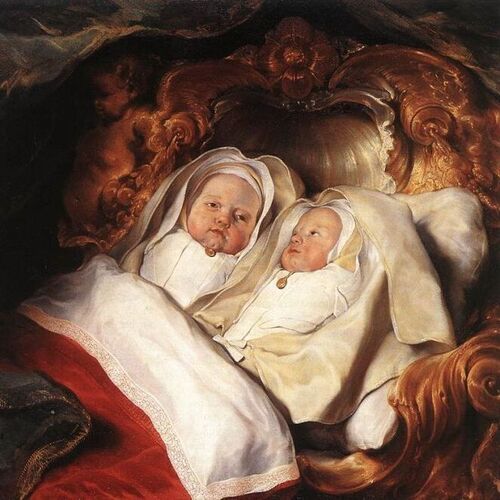 The Twins Clara and Aelbert de Bray