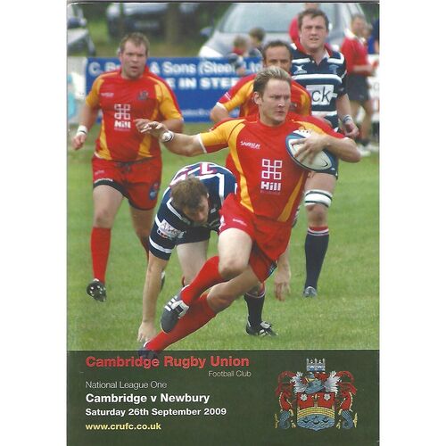 Newbury Away Rugby Union Programmes