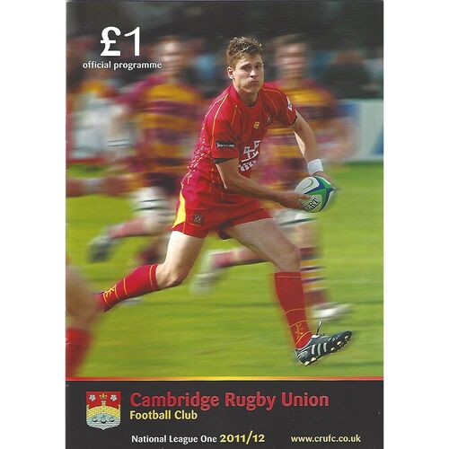 Barking Away Rugby Union Programmes
