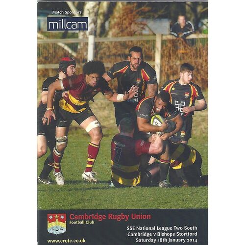 Bishops Stortford Away Rugby Union Programmes