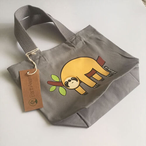 'Orange Sloth' Mini Tote