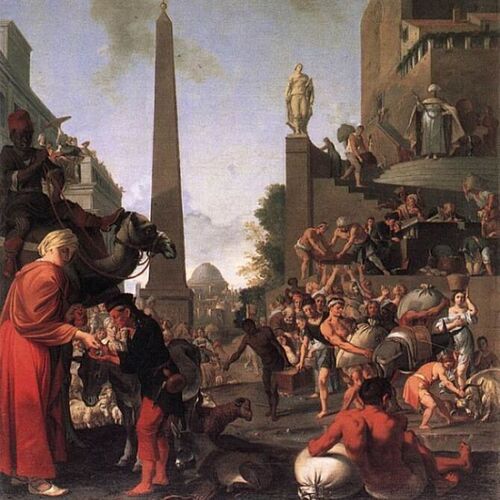 Joseph Selling Wheat to the People