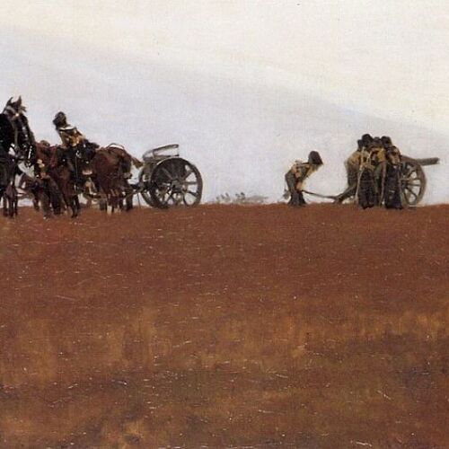 Artillery on the Moor, or (The Cannon Shot)