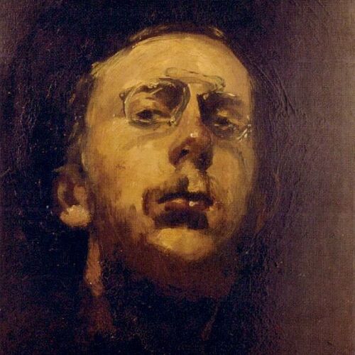 Self Portrait with Pince-nez
