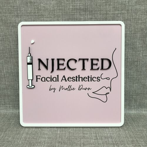 Bespoke acrylic signs