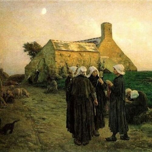 Evening in the Hamlet of Finistère