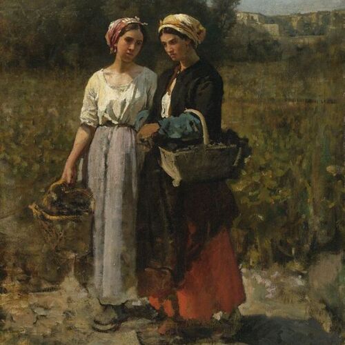 The Grape Harvest at the Château-Lagrange