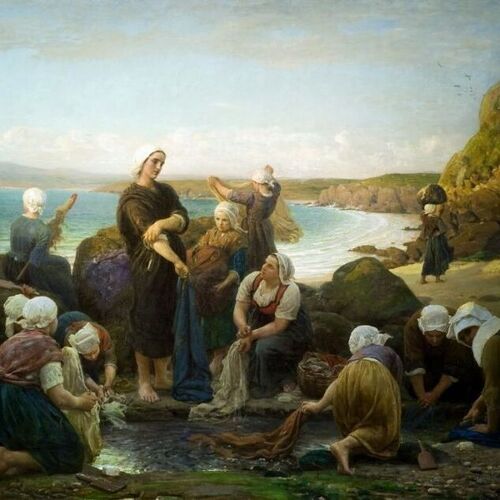 The Washerwomen of the Breton Coast