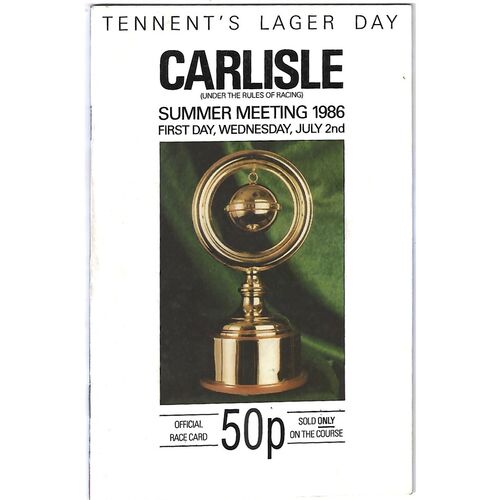 Carlisle Horse Racing Racecards/Programmes