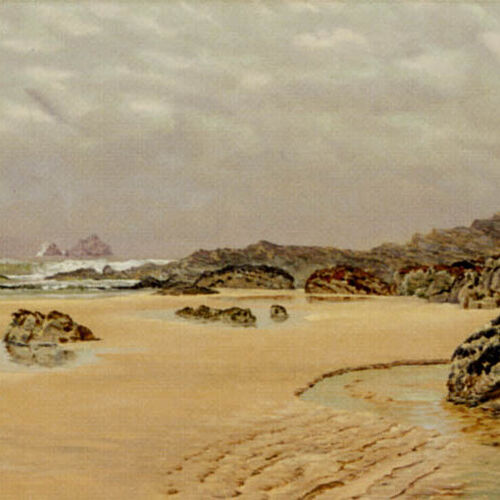 A View of Treyarnon Bay