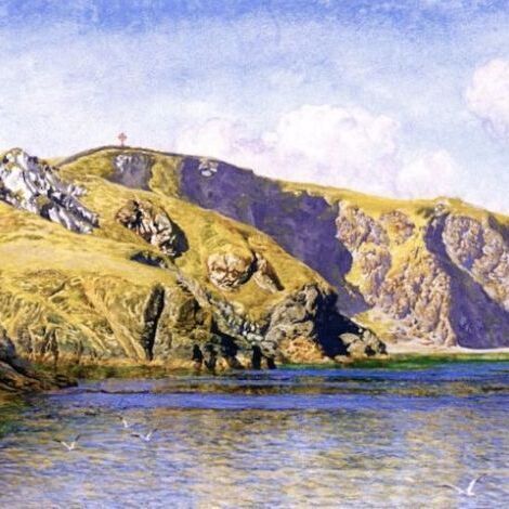 Coast Scene with Calm Sea