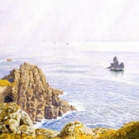 Summer Mists off Tol Pedn