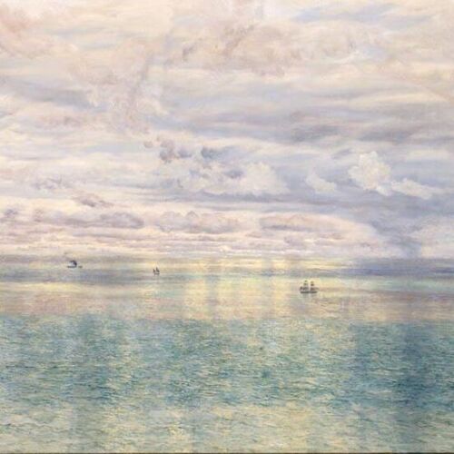 The Sicilian Sea, from the Taormina Cliffs