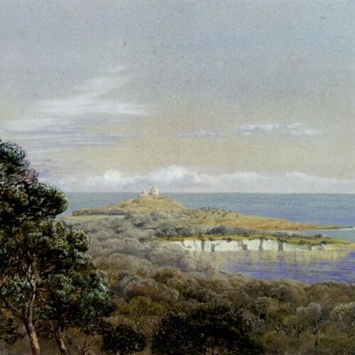 Pointe St Hospice, Cap Ferrat, from St Jean