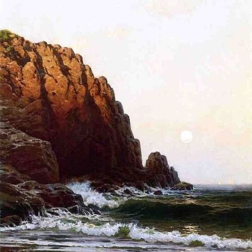 Moonrise, Coast of Maine