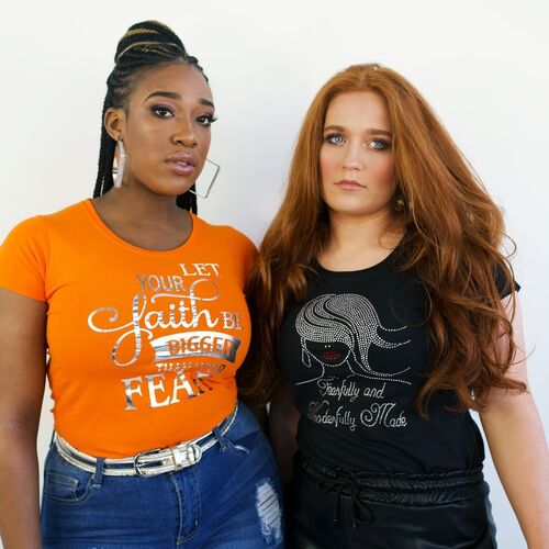 Fearfully and wonderfully made Bling T-shirt