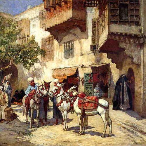 Marketplace in North Africa
