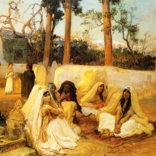 Women at the Cemetery