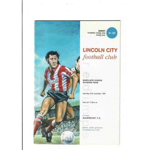Aldershot Away Football Programmes