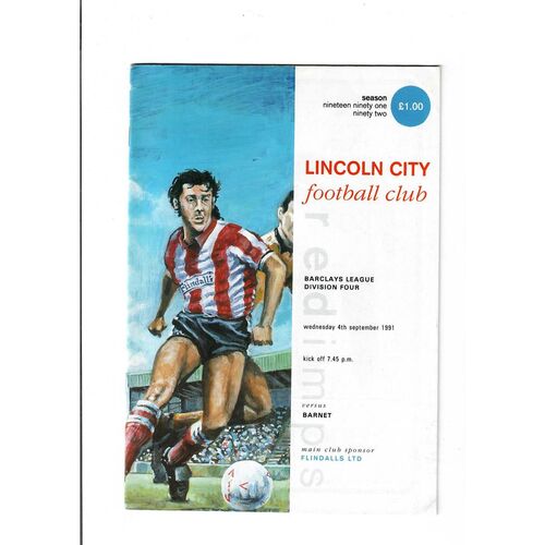 Barnet Away Football Programmes
