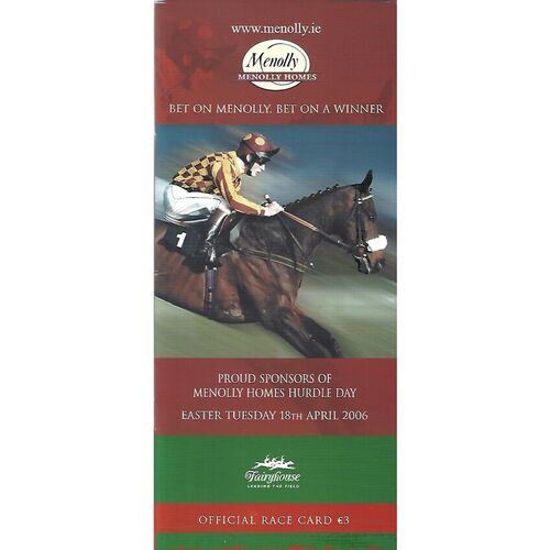Fairyhouse Horse Racing Racecards/Programmes