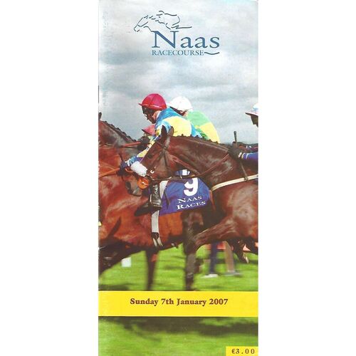 2007 Naas Race Meeting (07/01/2007) Horse Racing Racecard