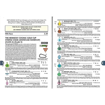 2001 Newbury Hennessey Gold Cup Meeting (01/12/2001) Horse Racing Racecard