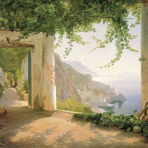 View to the Amalfi Coast