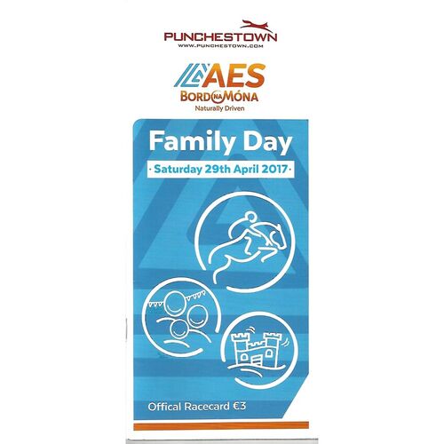 2017 Punchestown AES Family Day Race Meeting (29/04/2017) Horse Racing Racecard