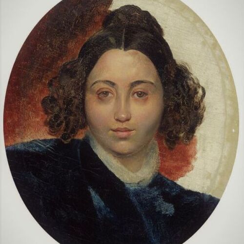 Portrait of Baroness I. I. Klodt