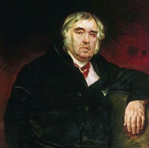 Portrait of I. A. Krylov