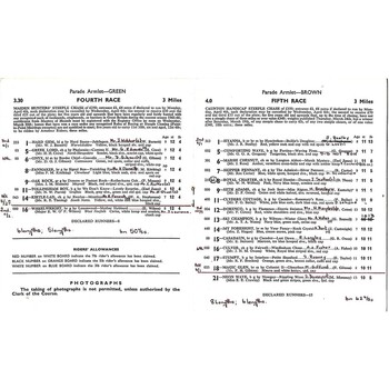 1966 Southwell April Meeting (07/04/1966) Horse Racing Racecard