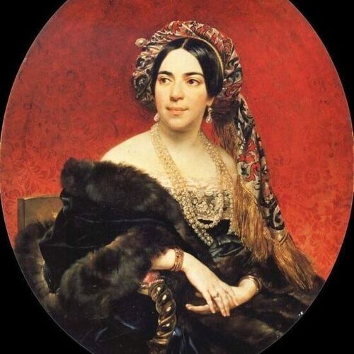 Portrait of Princess Z. A. Volkonskaya