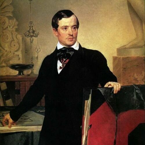 Portrait of the Architect and Painter, Alexander Brulloff