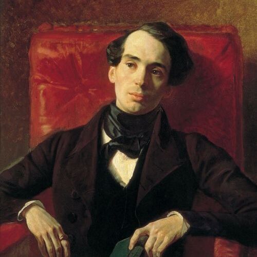 Portrait of the Poet and Translator A. N. Strugovshchikov