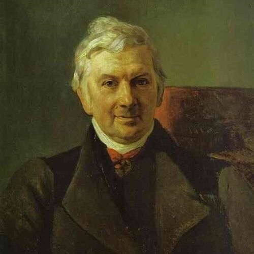 Portrait of the Professor of the Moscow Medical Academy, K. A. Janish