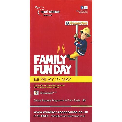 Windsor Horse Racing Racecards/Programmes