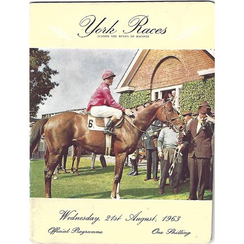 York Horse Racing Racecards/Programmes