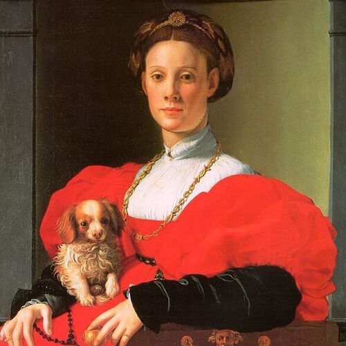 Portrait of a Lady in Red